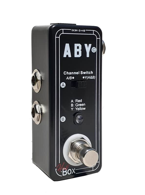 Hot Box ABY-330 Micro A-B-Y channel switch pedal image 1