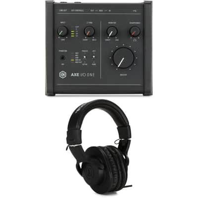 IK Multimedia AXE I/O ONE USB Guitar Audio Interface and Headphones image 2