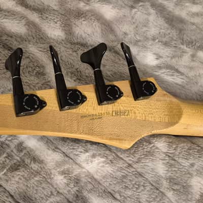 1990 Ibanez Roadbass RD707-BK w/ EMG Pickups - MIJ - Fujigen - Black - Active - 4-String Bass image 14