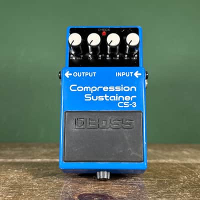 Boss CS-3 Compression Sustainer (Silver Label) 1997 - Present - Blue image 2
