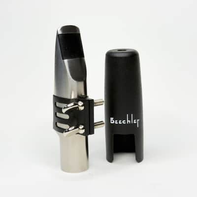 Beechler Tenor Sax Custom Bellite Metal Mouthpiece #7 - Stainless Steel image 1