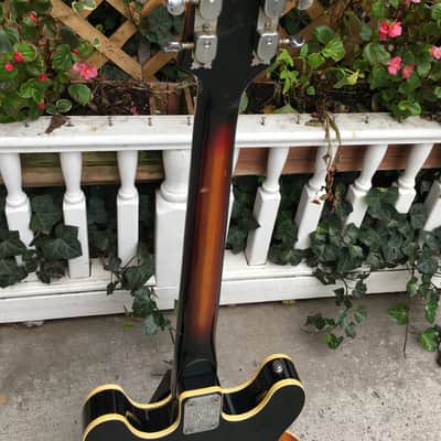 1960s Univox 335 Semi-Hollow Body Vintage Electric Guitar MIJ image 7