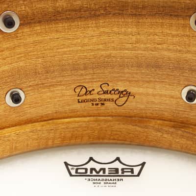 Doc Sweeney Drums Legend Series 6.5" x 14" Solid Shell Myrtle Snare Drum w/ VIDEO! image 9