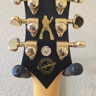 Epiphone Zakk Wylde Les Paul Custom 2011 - Camouflage Bullseye image 9