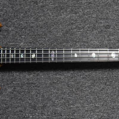 Alembic Stanley Clarke Signature Brown Bass, Natural Flamed Walnut w/ Ebony and LED's *OLD PRICE! image 2
