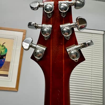 2003 Anderberg Gunnie Carved Top Neck Thru Custom image 9