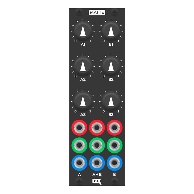 LZX Industries Matte DC Offset Generator Eurorack Video Module image 1