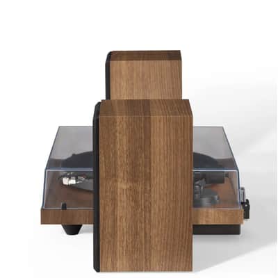 Crosley C62C 2 Speed Bluetooth Turntable Record Player with Built-in Speakers, Walnut-NEW image 11