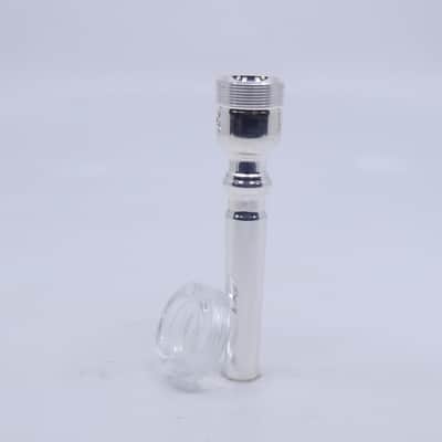 ACB MV1.5C Trumpet Mouthpiece with a Clear Acrylic Rim - Silver/Acrylic image 2