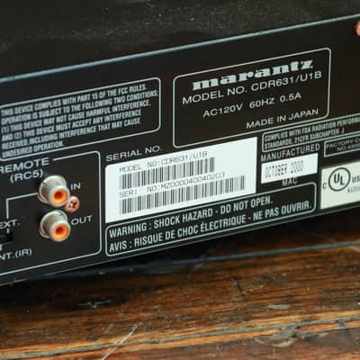 Marantz CDR-631 CD Player image 3