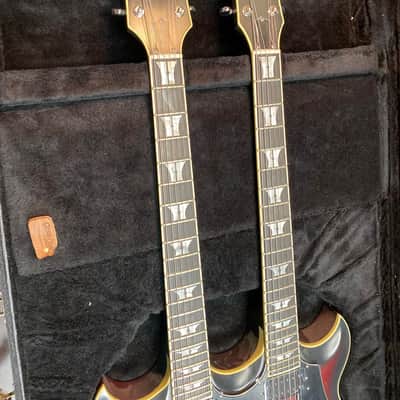 First Act Custom Shop Lola Double Neck Electric Guitar Owned by Brent Hinds of Mastodon image 3