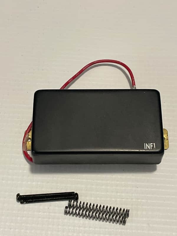 2000's Ibanez S520EX S Series INF1 Black Neck Humbucker Guitar Pickup 8.18k image 1