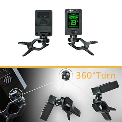 Joyo jt-01 Clip Tuner Free Fast Shipment,price include the import duty for US buyer image 2