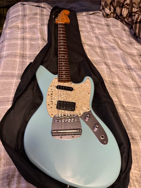 Fender Jag-Stang MIJ 1996 - 2004 - Sonic Blue image 1