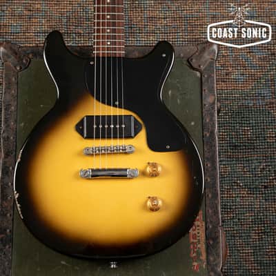 1986 Gibson Les Paul Junior DC Double Cut - Sunburst image 5