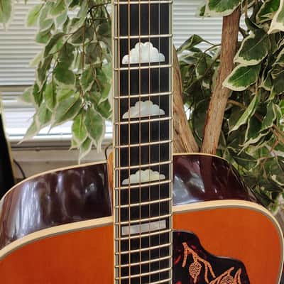 Epiphone Masterbilt Excellente FT120 Series Acoiustic Guitar w/ Built-in Electronics 2020 - Present - Antique Natural Bild 9