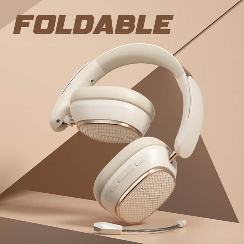 M12 Bluetooth Wireless Over-Ear Headphones with ANC Noise Cancellation, Long Battery Life image 1
