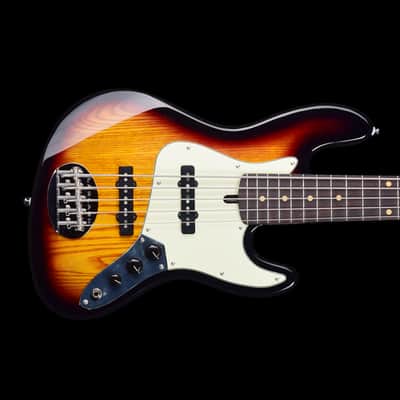 Lakland Skyline Series 55-60 (Joe Osborn) - 3 Tone Sunburst, Rosewood Fingerboard image 1