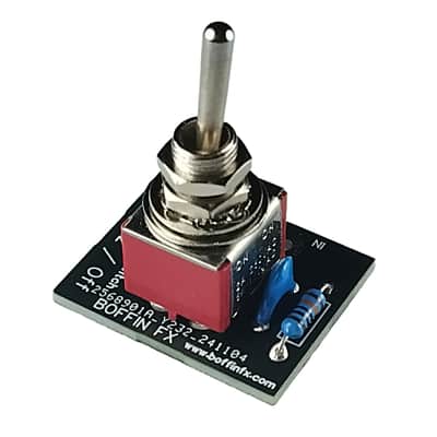 Boffin FX Guitar Treble Bleed Switch 1,592 Hz On/Off - High Output - Black image 4
