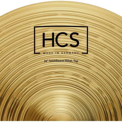 Meinl HCS Soundwave Hi Hat Cymbals 14" image 7