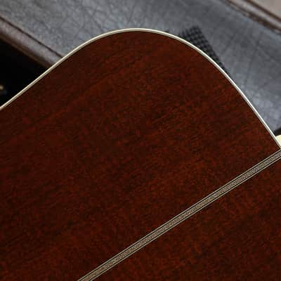 2024 Santa Cruz Vintage Artist Flamed Mahogany Dreadnought Acoustic Guitar Natural + OHSC image 14