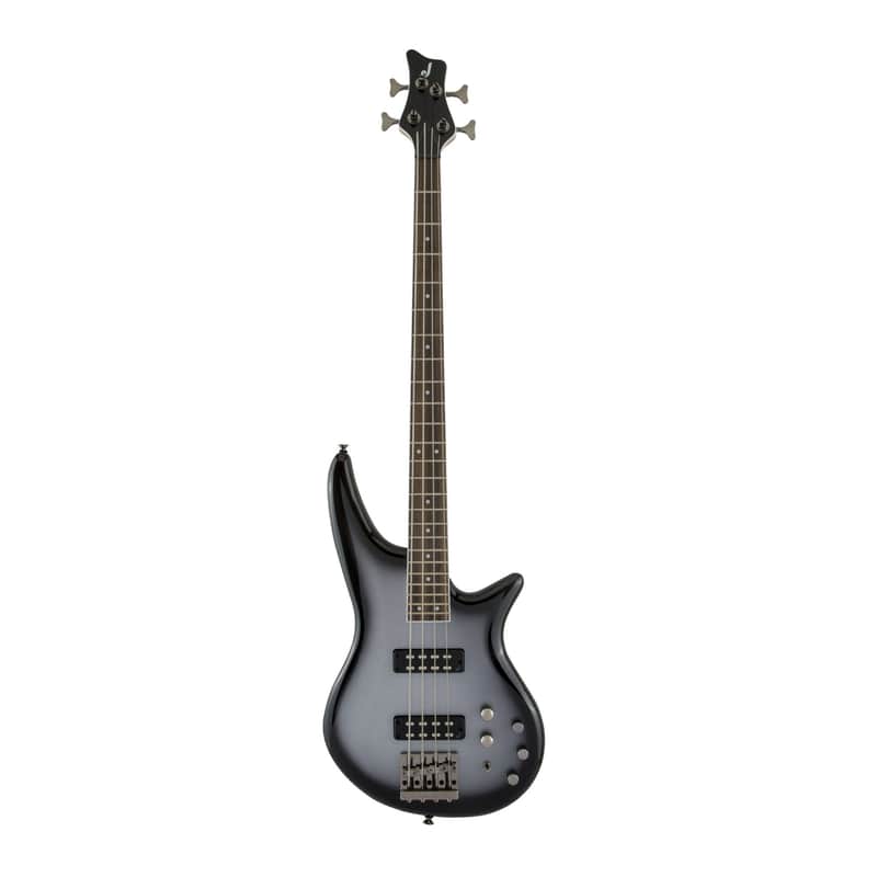 Jackson JS Series Spectra Bass JS3 4-String Electric Bass Guitar with Laurel Fingerboard (Right-handed, Silverburst) image 1