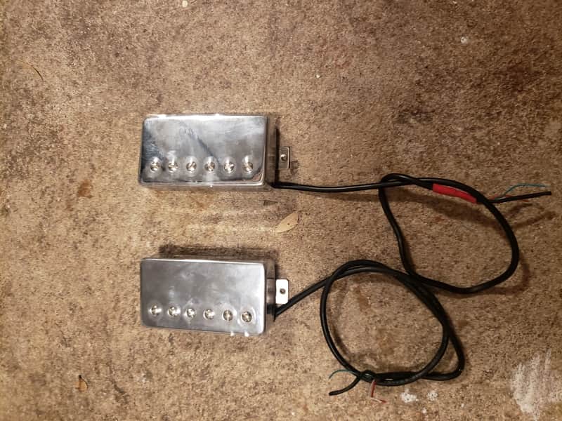 Duncan Designed HB-101 Bridge & HB-102 Neck Humbucker Set Chrome