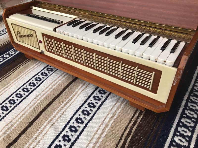 Farfisa Gretsch Harmonium piano organ 1950s-1960s made in italy vintage Midcentury image 1