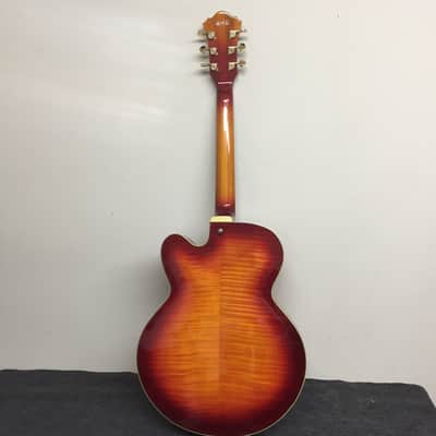 Ibanez AF155-AWB Artstar Standard 2012 Aged Whiskey Burst with OHSC image 6