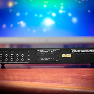 ROTEL RE-830 1982 Black 🔥RaRe🔥 Vintage Stereo Graphic Equalizer image 6