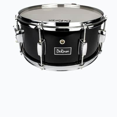 De Rosa   DRMS14-BKQ 14" Snare Drum Kit  w/Backpack Case, Sticks, Tuning Key,  Snare Straps & Stands image 2
