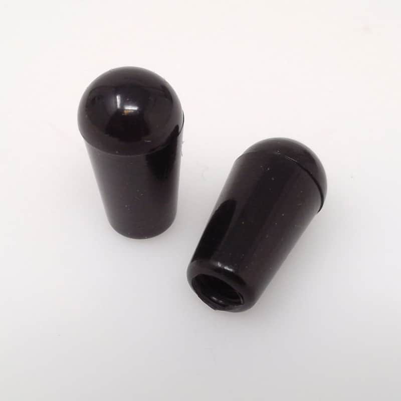 True Custom Shop® #8-32 Black Toggle Switch Tip for Switchcraft and Gibson USA image 1