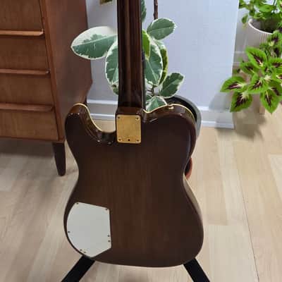 1983 Fender Telecaster Walnut Elite Gold RARE Flagship Top Model American Vintage 80s USA Electric Guitar Walnut Neck Original Hang Tag Manual image 15