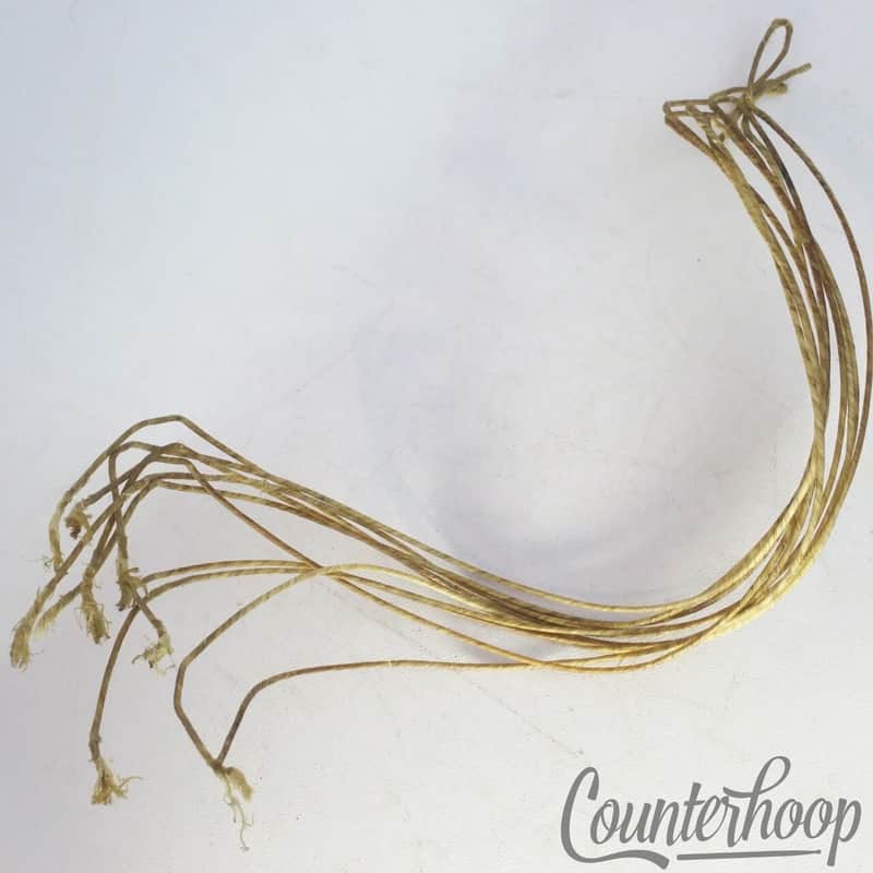 *Leedy Catgut(Sheep)Natural 15"Snare Drum Wires/10x 19" Strands Vintage Cat Gut* image 1
