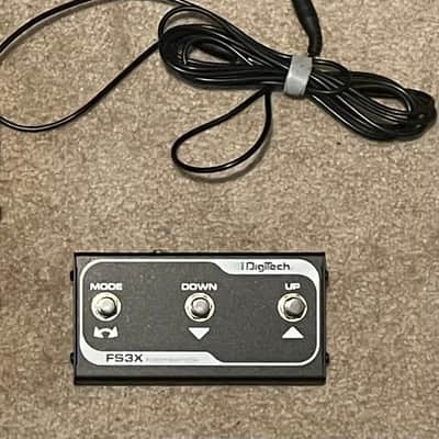 DigiTech FS3X 3 Button Footswitch 2005 - Present - Black image 1