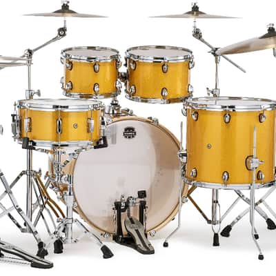 Mapex MA529SF Mars Rock Drum Shell Kit, 5-Piece, Sunflower Sparkle image 3