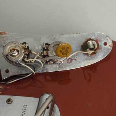 Fender Competition Mustang Solid Body Electric Guitar (1971), ser. #328976, original grey hard shell case. image 19