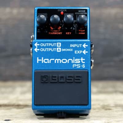 Boss PS-6 Harmonist Four Intelligent Pitch Effects Pitch Shifter Effect Pedal image 1