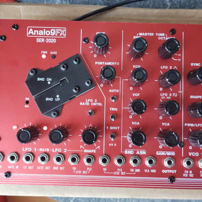 AnalogFX SER-2020 Synton Syrinx Modular Replica discontinued Metallic Red color image 6