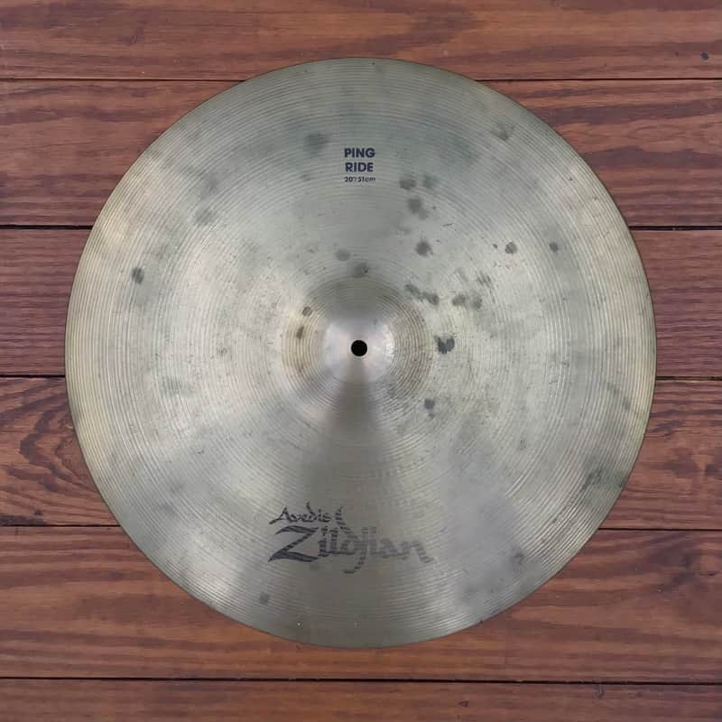 USED A Zildjian 20" Ping Ride Cymbal image 1