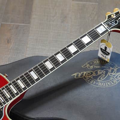 2004 Gibson Custom Shop '68 Les Paul Custom Reissue Electric Guitar Flame Firemist + COA OHSC image 8