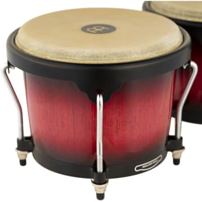 Meinl HB100WRB Headliner Series Bongo 6.75" & 8" (Wine Red Burst) - Bongo image 6
