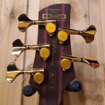 Ibanez SR2405W-BTL Premium 5-String Bass Caribbean Green Low Gloss image 8