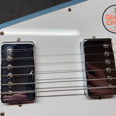 2023 Gibson Custom Shop Limited Run 70s Flying V VOS Maui Blue OHSC COA image 16