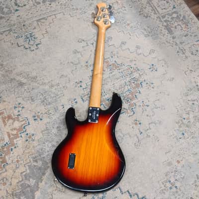 Ernie Ball Music Man Stingray 4 with Hardshell Case - Sunburst image 6