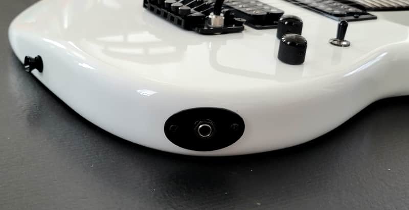 Rare Fernandes FST Lightning White MIJ Japan FR Set-neck | Reverb