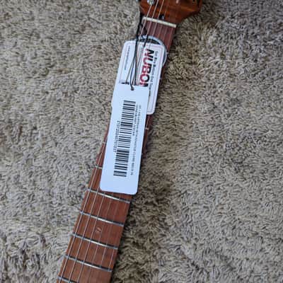 Electric Guitar Soloking MT-1 Fm Artisan With Roasted Flame Neck In Honeyburst Nafiri Special Run Jescar image 7