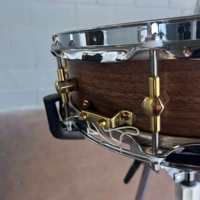Noble & Cooley Walnut Series 3x14 Piccolo Snare Drum w/ Beato Case (Badge Version) (DH Room 4) image 4