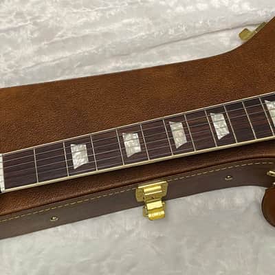 NEW! Gibson Les Paul 60's Standard Iced Tea - Left Handed - Authorized Dealer - Beautiful Flame Maple Top - 10.1 lbs - G07354 image 4