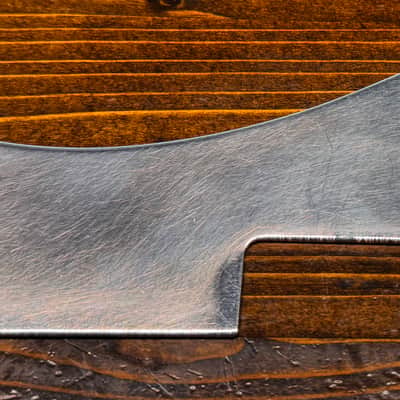 1970's Travis Bean TB 1000A guitar pickguard. Chrome plated metal! image 1